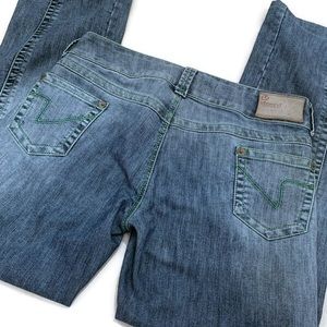 Vitamina Italian Made Mid-Rise Jeans Size 10
